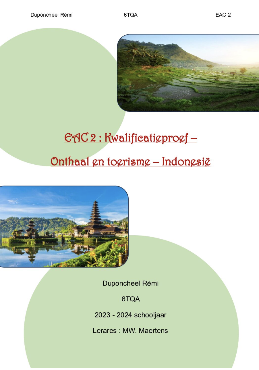 Nederlandse taaltoets - Indonesië